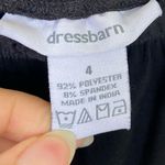 Dress Barn Y2k  Black High Waisted Stretchy Bootcut Wide Leg Pants Photo 3