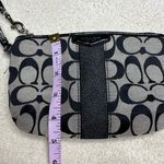 Coach Gray and Black Logo Wristlet Photo 4