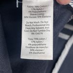 Vineyard Vines Women Knit Blazer Sz 8 Navy Blue Nautical Preppy Varsity Academia Photo 6