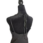 Jonathan Martin Dark Metallic Cowl Neck Slip Dress Cocktail Party Size M Glam Photo 4