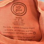 Life is Good Pink Short Sleeve Guitar Let It Flow Graphic T-Shirt Size Small Photo 6