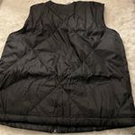 Socialite  Black Quilted Oversized Vest Small/Medium NWT Photo 4