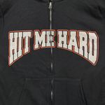 Billie Eilish Hit Me Hard and Soft The Tour Oversized Zip-Up Hoodie Size Small Photo 1