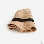 J.Crew  Packable straw hat S/M Photo 1