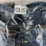 Hollister Y2K 2000s Jrs 9 Denim Skirt Blue Jean Western Pocket Pleated Back Boho Photo 11