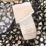 H&M  floral dress, black, medium size, knee length Photo 1