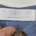 Thakoon 100% silk blue pleated shorts sz 4 Photo 4