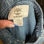 Timberland  Denim Long Sleeve Dress Size M Photo 5