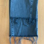 Madewell Stovepipe Straight Leg Cropped Frayed Raw Hem Jeans Size 27 Photo 9