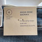 Universal Threads UNIVERSAL THREAD | Blue Distressed High Rise Skinny Jeans Sz 6L Photo 4