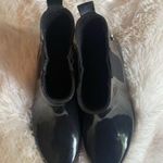 Michael Kors  Black Ankle Rain Boot Size 7 Photo 6