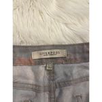 Liverpool  Jeans Co floral vintage print roll hem stretch denim shorts 12/31 Photo 3