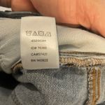 Loft Jeans 14/32 More Shine Less Shade Sun Embroidered Modern Skinny Wide Hem Photo 13