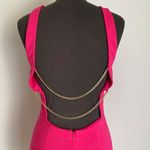 H:ours  Revolve sz S pink chain‎ back Cassia mini party dress NWT Photo 9