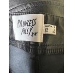 Princess Polly Macey Black Faux Leather High Waisted Pants Women’s Size 4 Photo 6