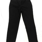 The Limited  Exact Stretch Mid Rise Solid Black Ankle Crop Chino Pants Size 6 Photo 1