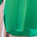 Boohoo NWT  Size 4 Sandro Green Notched Collar 3/4 Long Sleeve Shirt Dress Photo 9