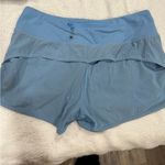 Lululemon  Athletica Blue Athletic Shorts Lightweight Moisture-Wicking Photo 2