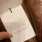 Cole Haan  Brown Genuine Leather Jacket  Photo 7