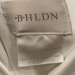 Anthropologie BHLDN Caron V-Neck Crepe Antique White Dress Photo 2