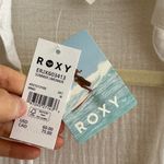 Roxy Summer Limonade White Shirt Dress for Women, Beach Coverup, Medium, NWT Photo 5