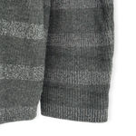 Tommy Bahama | Large | Pickford Lurex Charcoal Silver Stripe Boatneck Sweater Photo 5