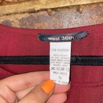 West 36th Maroon Red Embroidered Long Sleeve Tunic Top Women's Size Small Photo 3