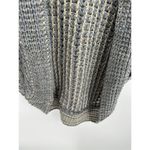 Joan Vass Gray Khaki Chunky Knit Oversized Loose Fit Batwing Sweater Women S NWT Photo 5