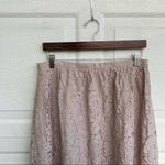 Jenny Yoo Womens Skirt Tan Lace Scallop Hem Size 12 Photo 3