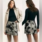 Free People NWT  skinny sequin mini skirt in camo Photo 1