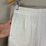 Barefoot Dreams Beach Cozy Terry Shorts Womens Medium White Sea Salt Stone M Photo 7