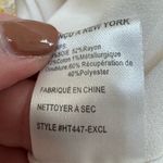 Intermix  Maura Ruffled Long Sleeve Silk Floral Blouse Yellow size 2 $228 Photo 8