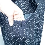 ASOS Design Black Mono Spot Tea Cut Out Jumpsuit Size 12 Photo 8