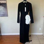 NWT Delfi Collective Chloe Long Black Dress $589 Size XS Photo 5