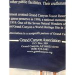 Grand Canyon National Park Tote Bag Canvas Navy Blue Graphic Print VTG cotton Photo 3