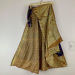 Reversible Maxi Wrap Skirt BINS405 Photo 1