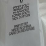 White Ruched Bubble Mini Blouse for Cocktail Size M Photo 3