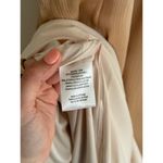 Sachin + Babi Kayla Champagne Tie Neck Maxi Crinkle Dress Size 6 Photo 6