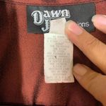 Vintage Dawn Joy Fashions metallic maroon blazer‎ Size 4 Photo 7