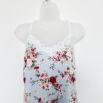 Avidlove Lingerie Babydoll Cami Dress Floral Lace Blue Size M Romantic Cottage Size M Photo 1