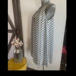 FRANCESCA’S Collections WHITE CHECK DRESS Size S Black Photo 2