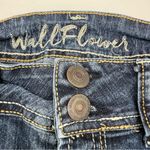 Wallflower Dark Blue Jean Shorts Size 3 Photo 1
