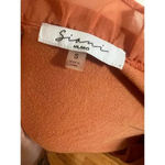 SIAMI MILANO light knit sweater with chiffon blouse sleeve ruffled colla small Photo 7