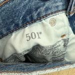 Levi's  Shorts Denim Cut Off Distressed 501's Size 23 Blue Photo 1