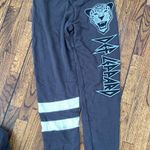 Lauren Moshi  Gray Graphic Joggers Photo 1