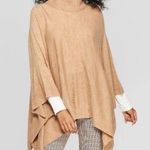 A New Day grey knit poncho with arm slots! Photo 0