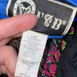 L&B  Black & Blue Burnout Baseball Tee with Indian Headdress in Bling Photo 4