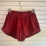 Lululemon  athletica Women's Red Athletic Shorts Photo 1