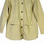 Everlane The Cinchable Chore Jacket Womens S Yellow 100% Cotton Utility Workwear Photo 3