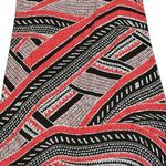 Chico's  0 Maxi Dress Sleeveless‎ Casual Summer Red Black Pattern Size 4 Photo 4